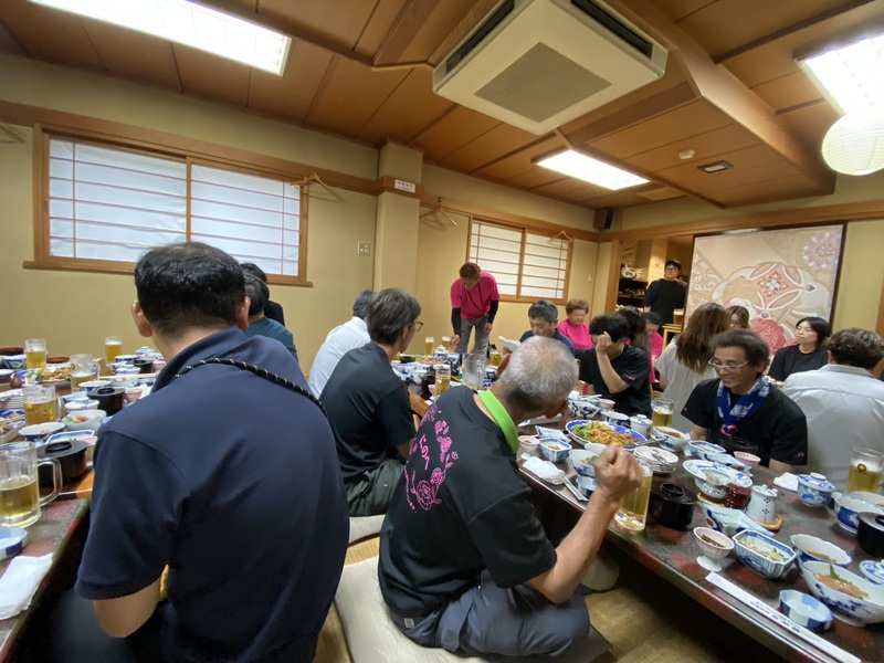 懇親会
